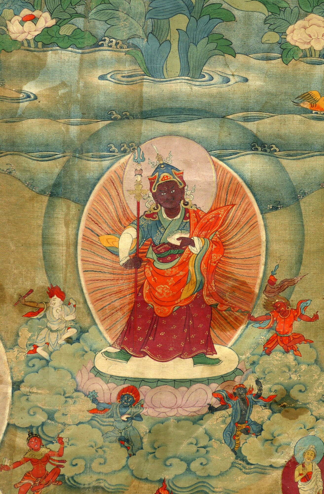 Pin by Jangchub Dorje on Buddhism Tibetan art, Buddhist art, Thangka painting
