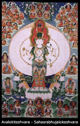 Avalokiteshvara - Sahasrabhujalokeshvara