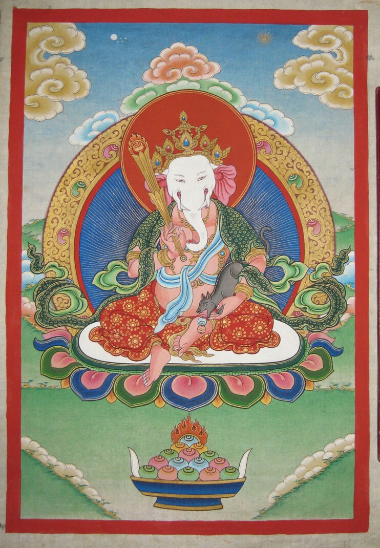 Ganapati (Indian God & Buddhist Deity) (Himalayan Art)