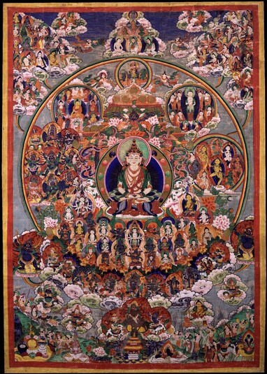 Shenlha Okar (Bon Deity) (Himalayan Art)