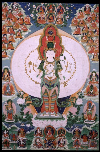 DEA Calamita Magnete Tibetano Buddista Dea A 1000 Bras Avalokiteshvara 9319 