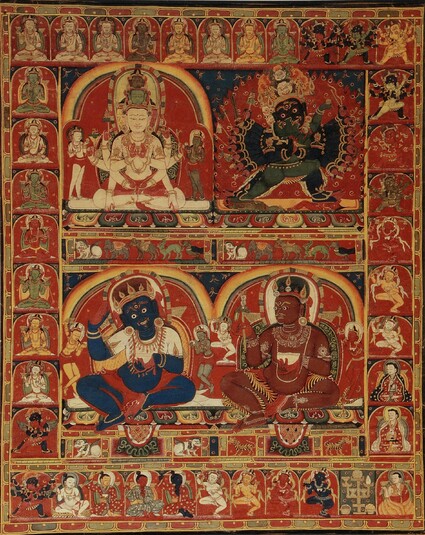 Kunzang Gyalwa Dupa (Bon Deity) (Himalayan Art)