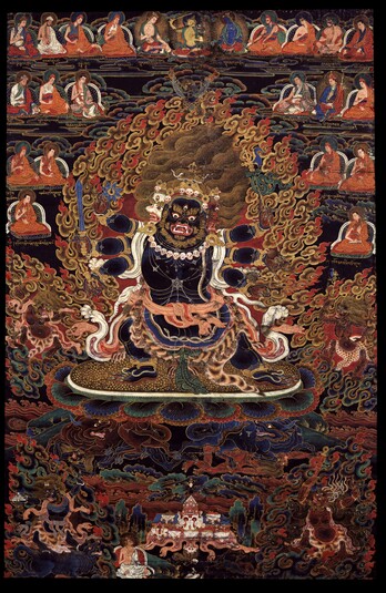 Yamari, Krishna (Buddhist Deity) - Drigung Tradition (Himalayan Art)