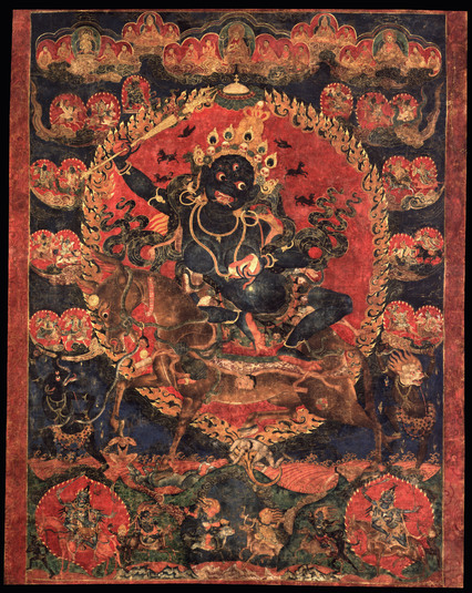 Shri Devi (Buddhist Protector) - Magzor Gyalmo (Himalayan Art)